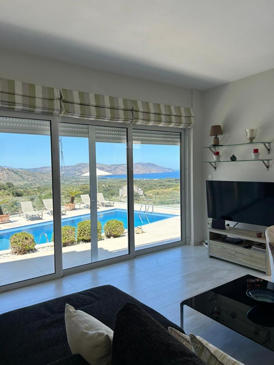 Villa Vuna - Private Pool -Sea View Chania  Luaran gambar