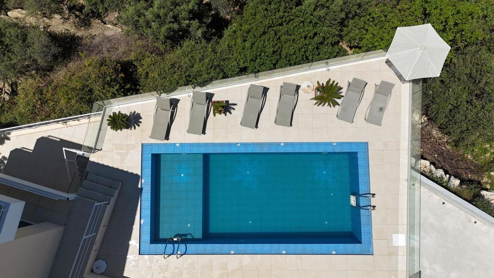 Villa Vuna - Private Pool -Sea View Chania  Luaran gambar