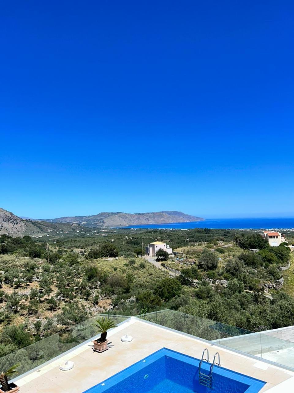 Villa Vuna - Private Pool -Sea View Chania  Luaran gambar