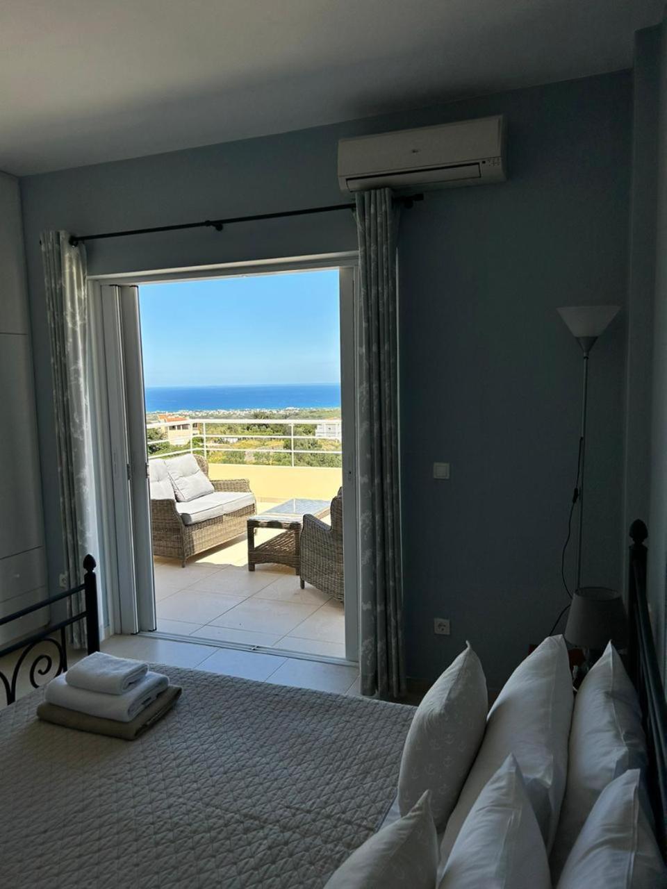 Villa Vuna - Private Pool -Sea View Chania  Luaran gambar